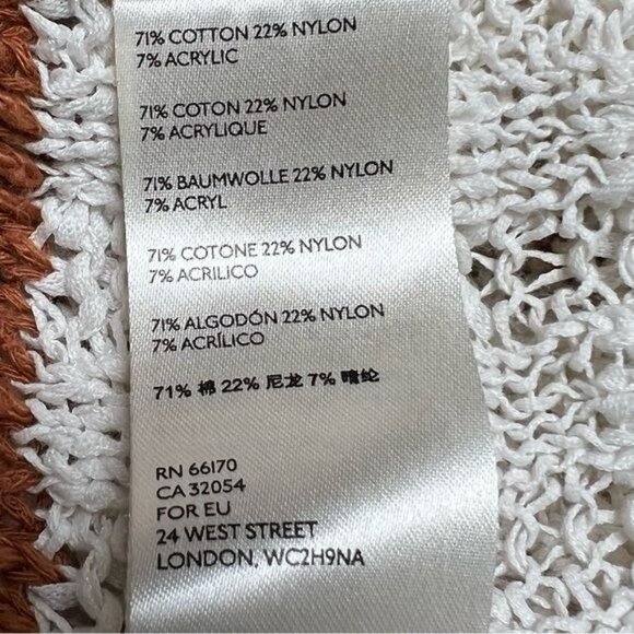 Free People Marina Bay Sweater in Natural Motif, Size Small EUC - Picture 16 of 16